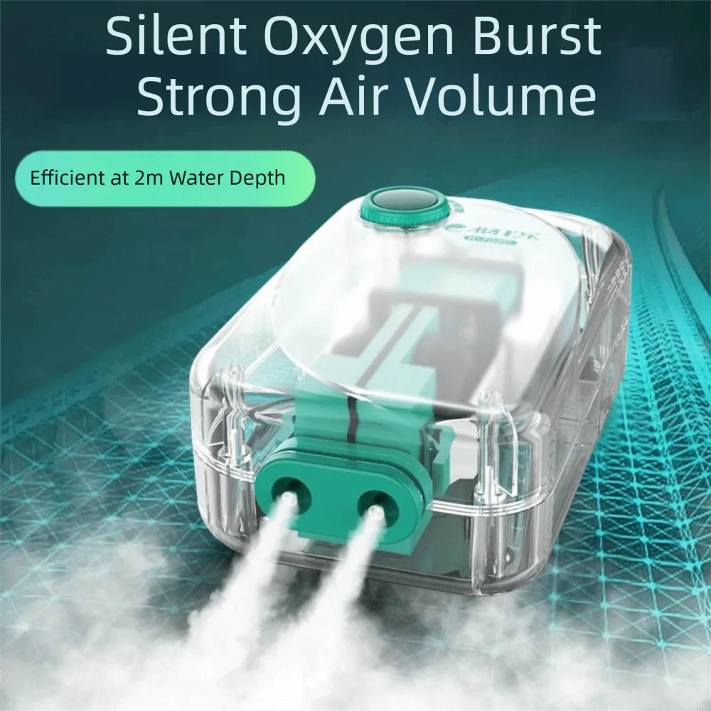 Air Pump Silent - Ultra Silent Aquarium Air Pump Low