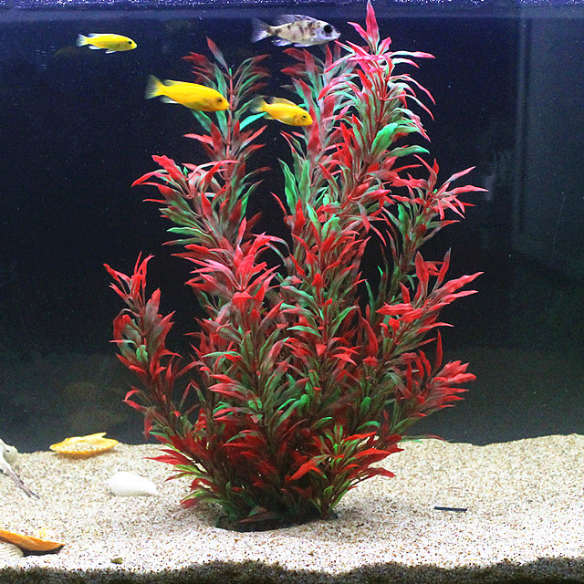 Aquarium Fish Green - 50CM Artificial Fish Tank Rare Plants