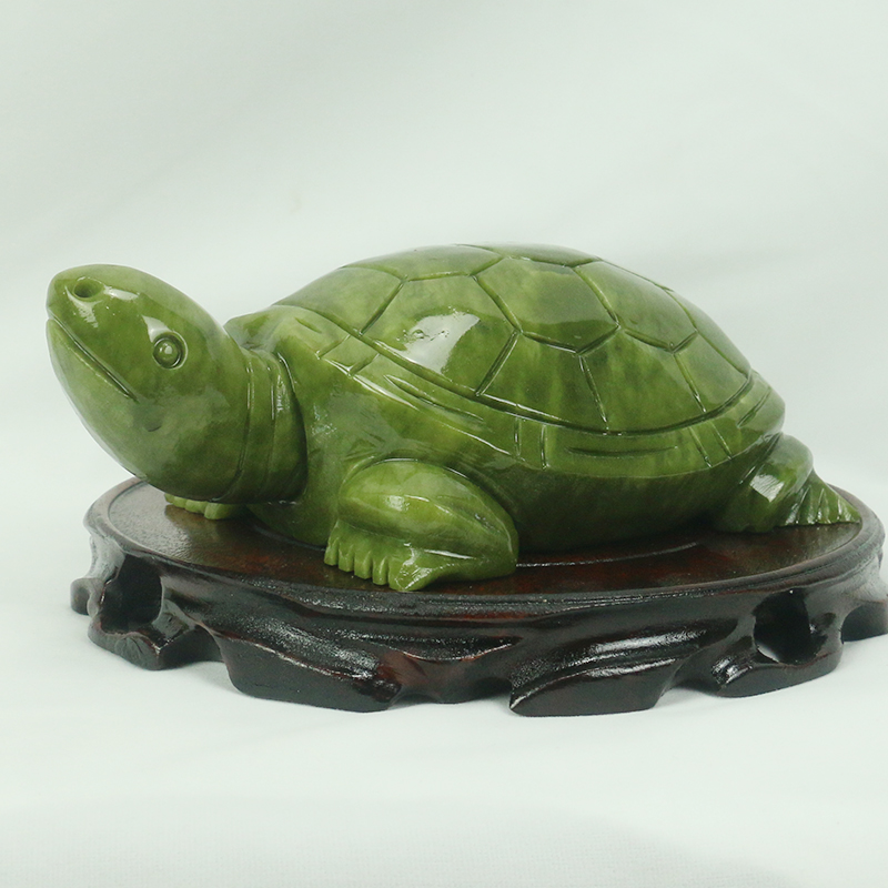 Natural Jade/turtle Sculpture/ - Aquarium Fish For Sale Online review and price