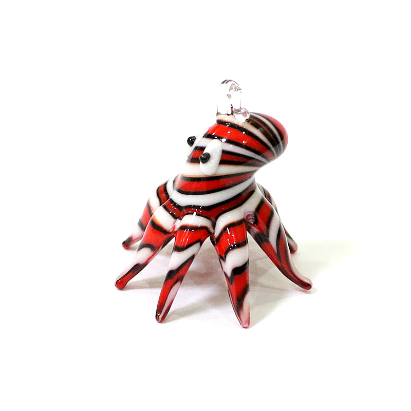 Mini Glass Octopus Pendant Cut - Aquarium Fish Marine review and price
