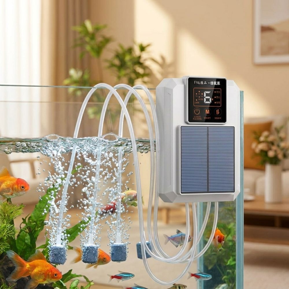 Super Silent Solar Oxygen Pump - Air Pump Silent review and price