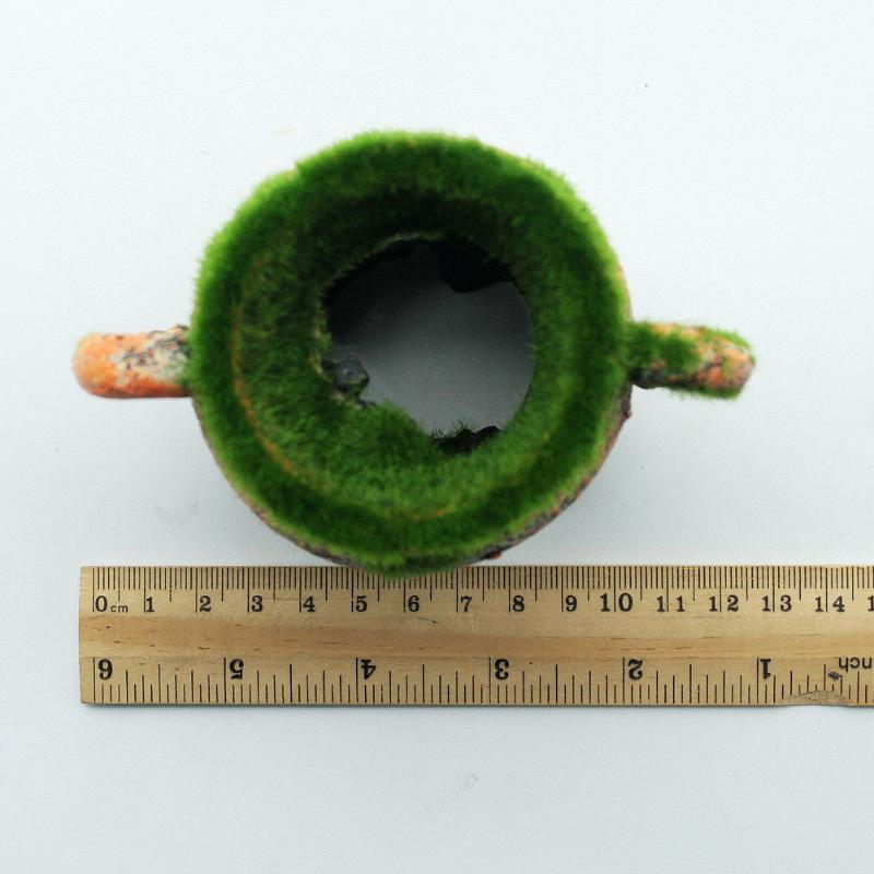 1pc Resin Vase with Moss Aquar - Aquarium Fish For Sale Online review and price