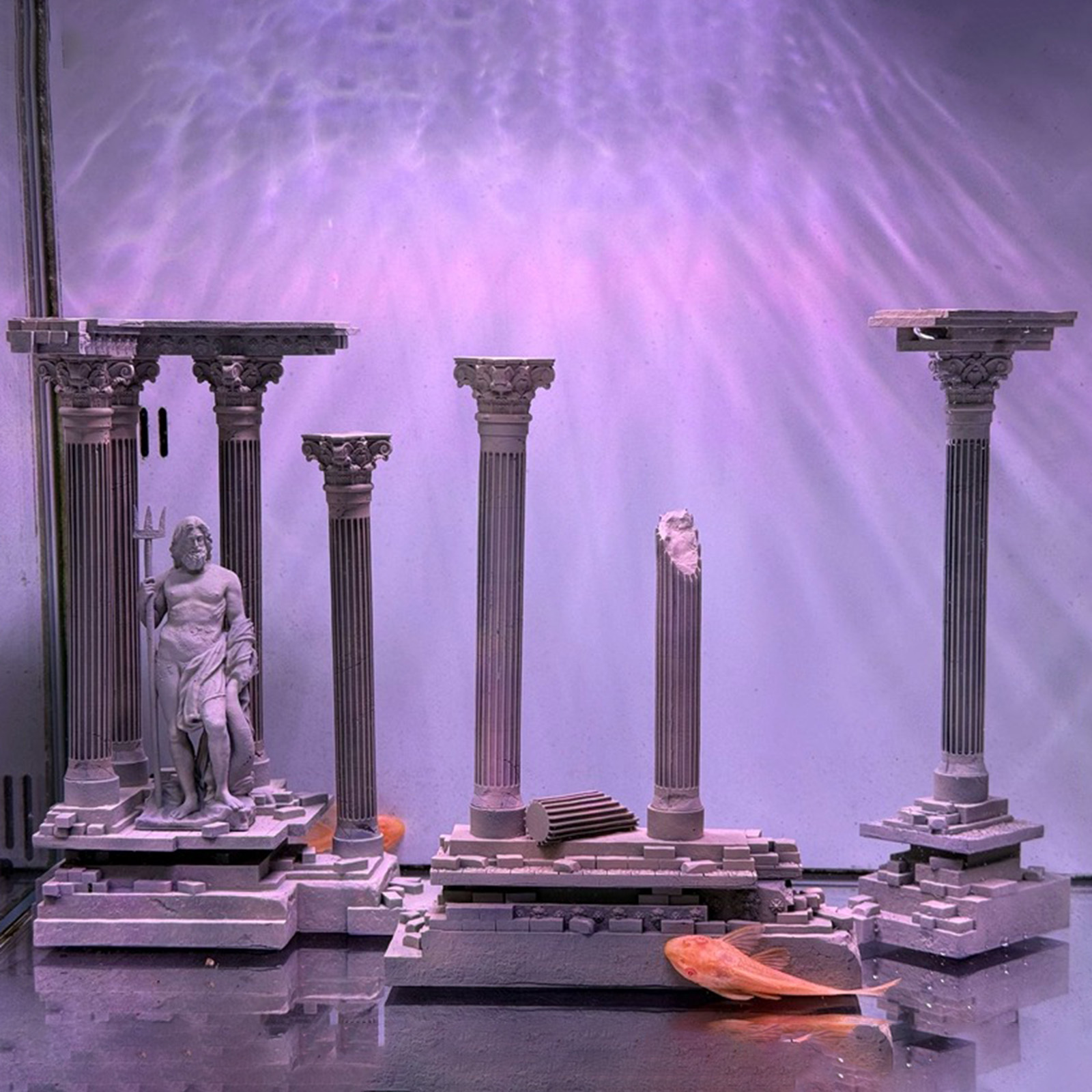 Roman Column Decoration Resin  - Aquarium Fish For Sale Online review and price