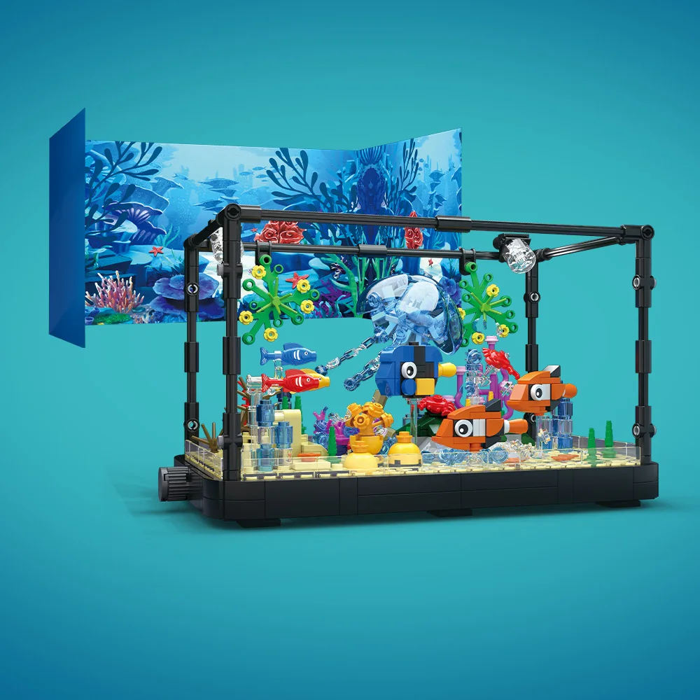 Fish Tank Building Block Set w - Aquarium Fish Marine review and price