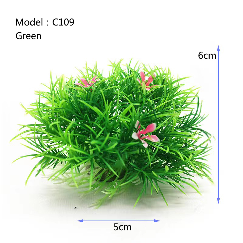 Artificial Wide Short Fish Tan - Aquarium Fish Green review and price