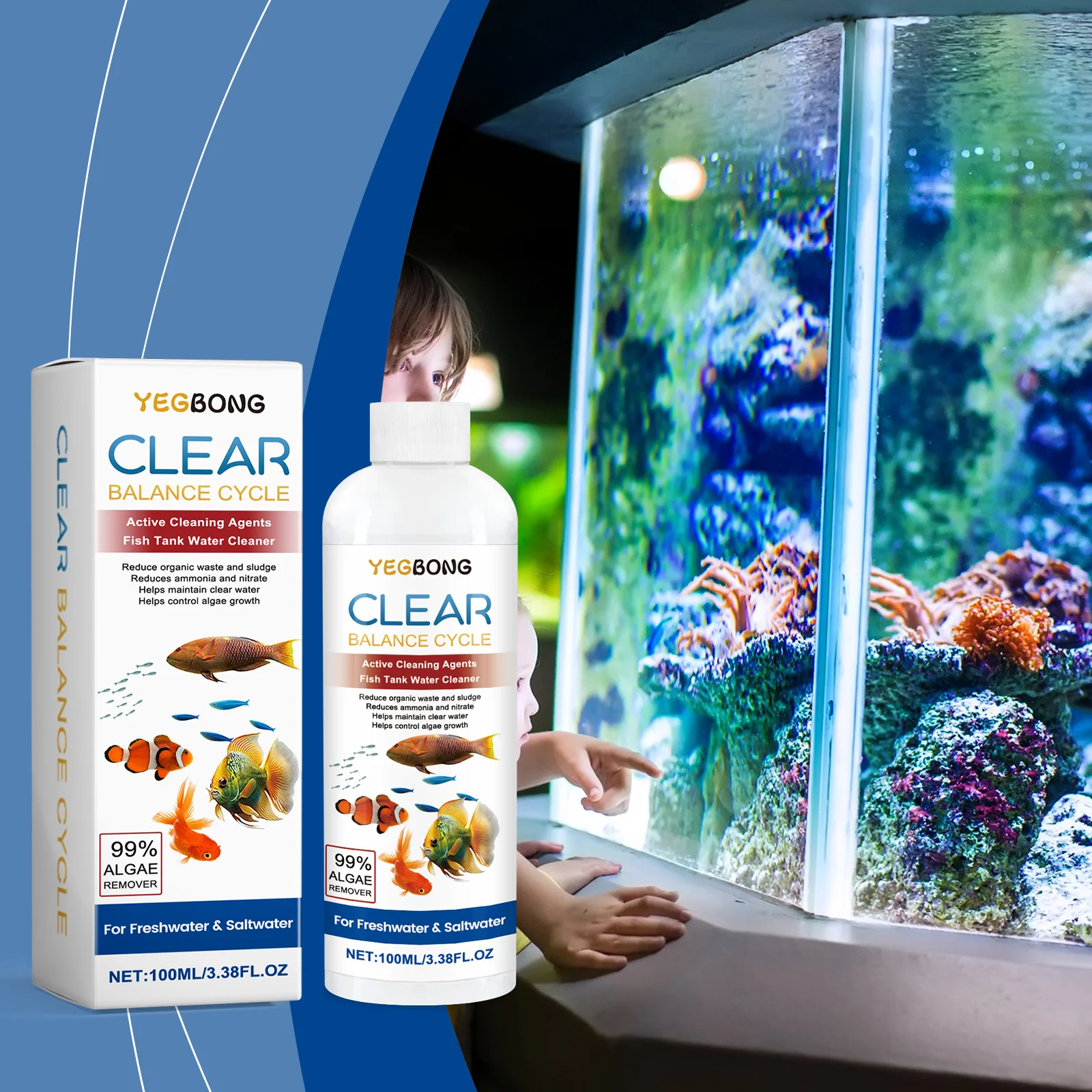 Algae Remover for Fish Tanks,  - Aquarium Fish Green review and price