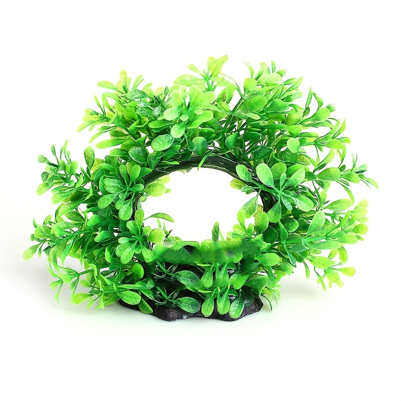 Underwater Wreath Artificial U - Aquarium Fish Green review and price